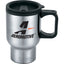 Laguna Stainless Travel Mug, 16 oz - Stainless Steel - Front