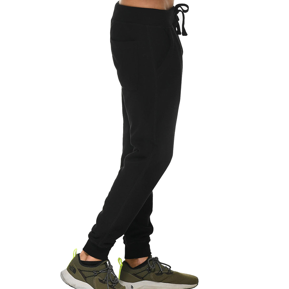 Lane Seven Fleece Joggers, Premium Transfer - Black - Side