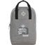 Lanier Color Block Laptop Backpack, 15 Inch Embroidery - Gray - Front