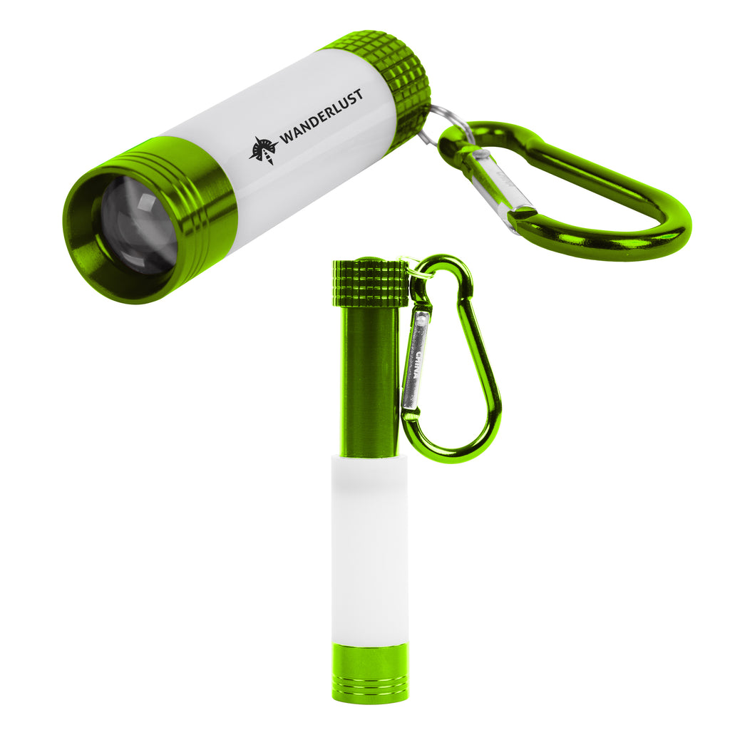 Lantern Flashlight, Mini - Lime Green - Pad Print