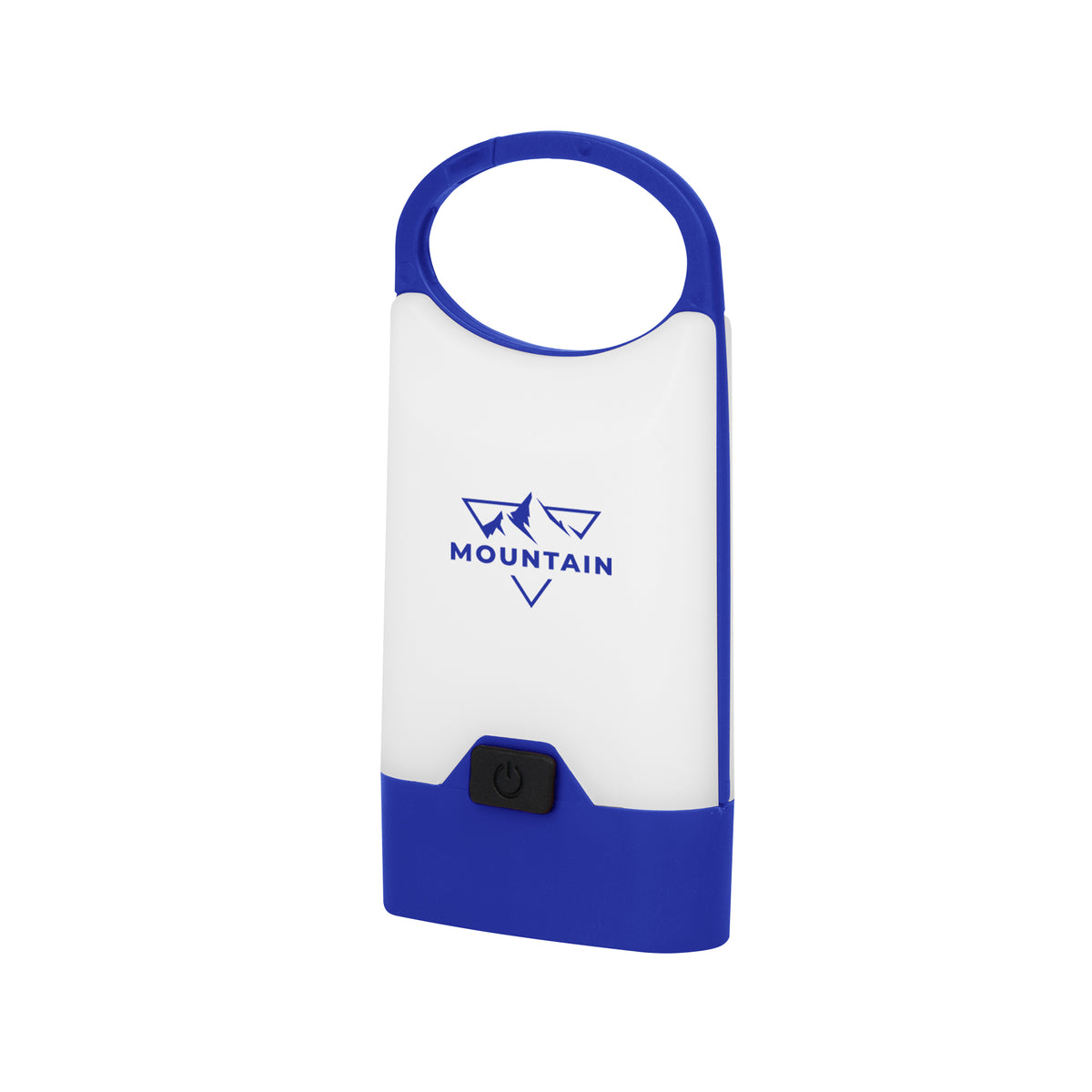 Lantern on a Mini Carabiner - Royal Blue - Pad Print