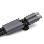 Lany Eco Wristband Charging Cord - Graphite - Detail