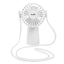 Lanyard Fan in Recycled ABS - White - Pad Print