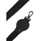 Lanyard with AirTag Pocket in Recycled PET - Black - Detail 2