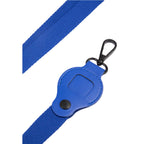 Lanyard with AirTag Pocket in Recycled PET - Blue - Detail 2