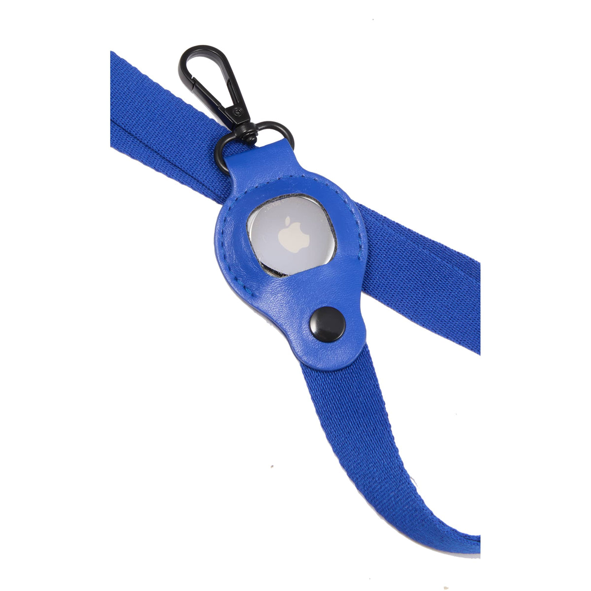 Lanyard with AirTag Pocket in Recycled PET - Blue - Detail 3