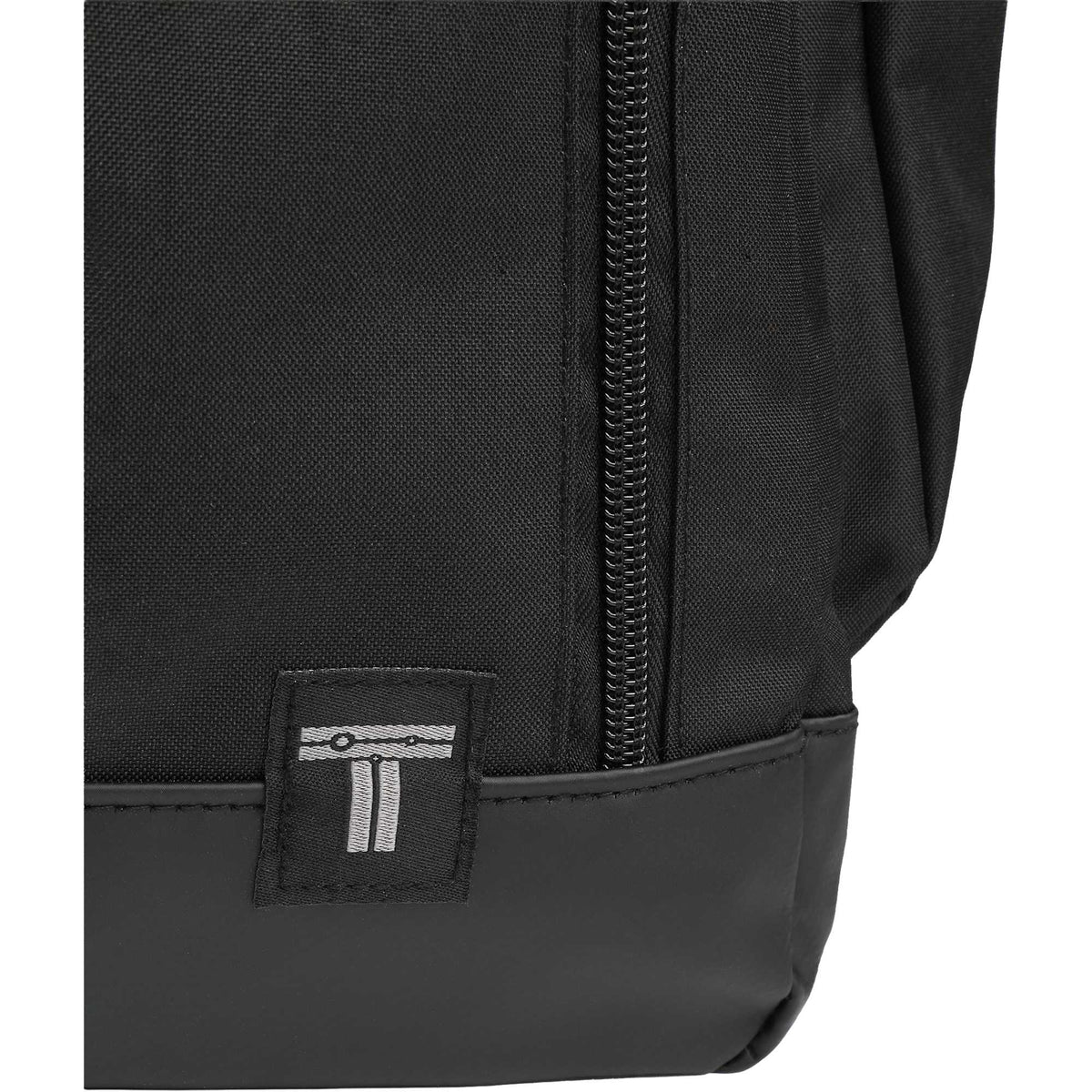 Laptop Daypack with Tarpaulin Base, 15.6 Inch Transfer - Black - Detail