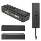 Laptop Power Bank, 100W Super Charge, 10,000 mAh - Black - Full Color