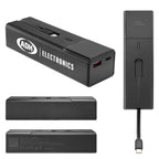 Laptop Power Bank, 100W Super Charge, 10,000 mAh - Black - Silk Screen