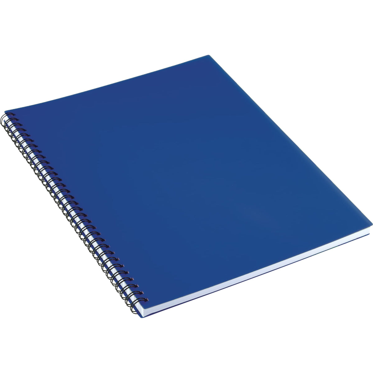 Large Business Spiral Notebook, 8.5 x 11 Inches - Blue - Photo 2