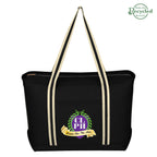 Large Cotton Canvas Admiral Tote Bag, 24 oz - Colorbrite