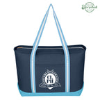 Large Cotton Canvas Admiral Tote Bag, 24 oz - Silk Screen