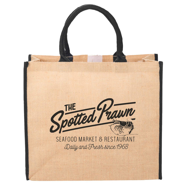 Large Jute Shopping Tote