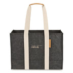 Lasting Impression Gift Set with Tote, Cheese Board and Snack Bowls Laser Engraving - Black - View 2