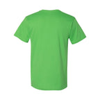 LAT Unisex Fine Jersey Tee Full Color - Apple - Back