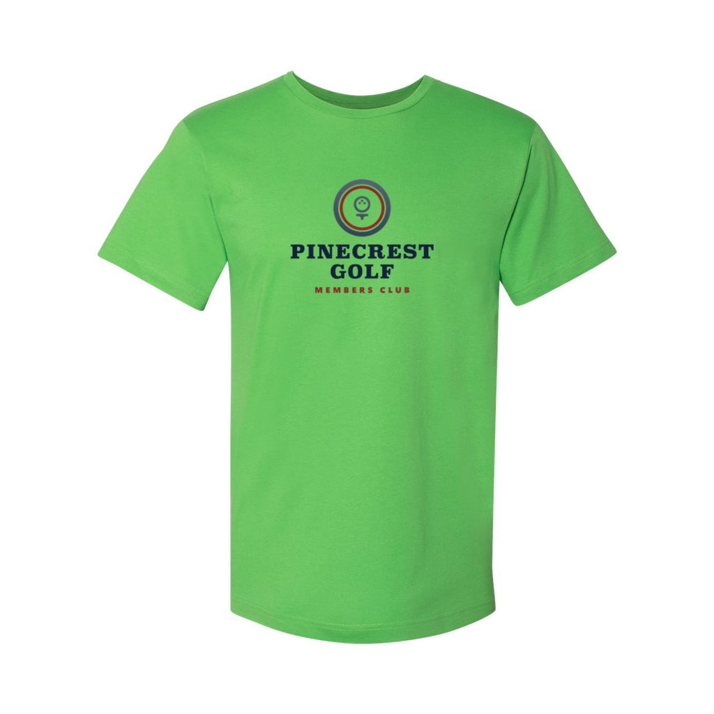 LAT Unisex Fine Jersey Tee Full Color - Apple - Front