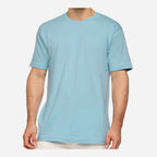 LAT Unisex Fine Jersey Tee Full Color - Arctic - On Model Front
