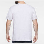 LAT Unisex Fine Jersey Tee Full Color - Ash - On Model Back