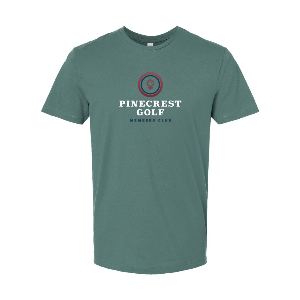 LAT Unisex Fine Jersey Tee Full Color - Basil - Front