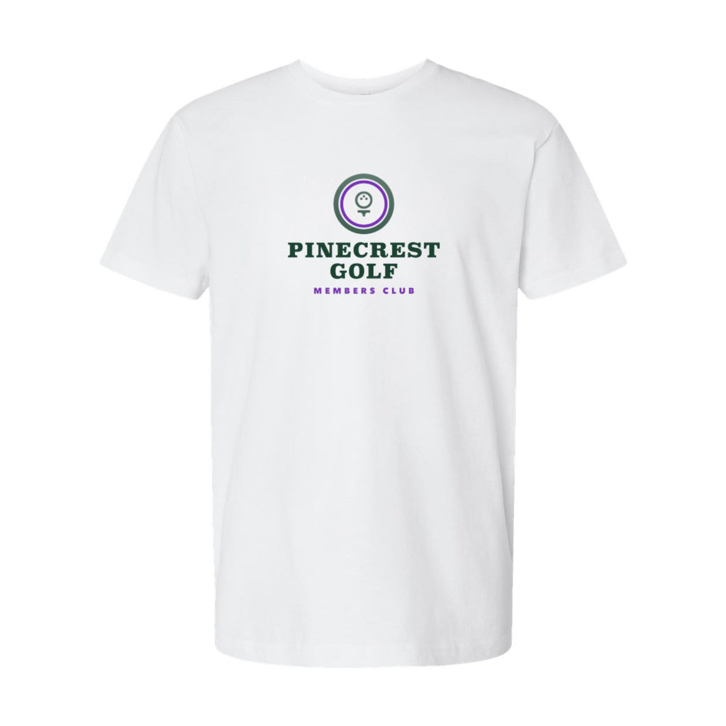 LAT Unisex Fine Jersey Tee Full Color - Blended White - Front