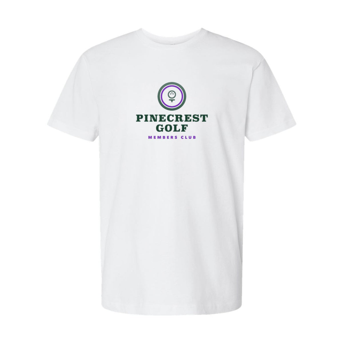 LAT Unisex Fine Jersey Tee Full Color - Blended White - Front