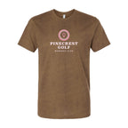 LAT Unisex Fine Jersey Tee Full Color - Brown Reptile - Front