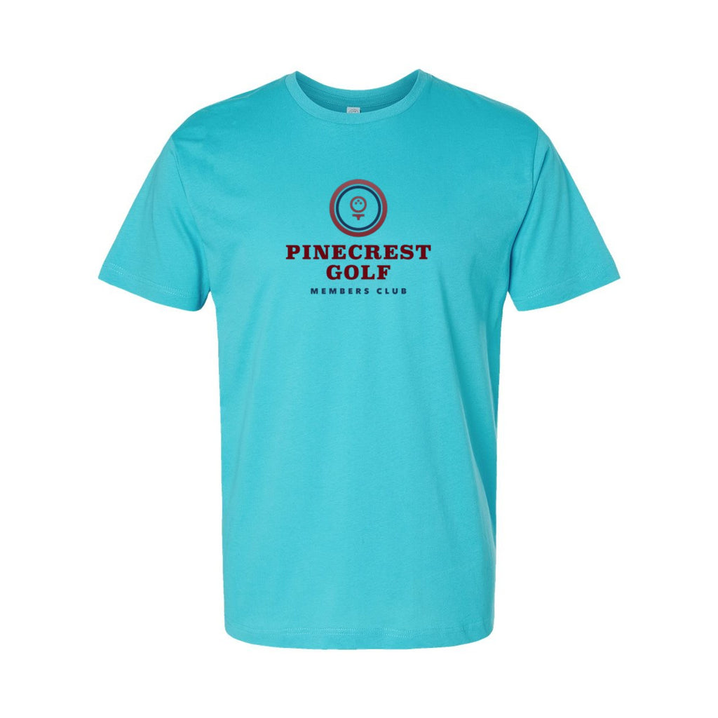 LAT Unisex Fine Jersey Tee Full Color - Caribbean - Front