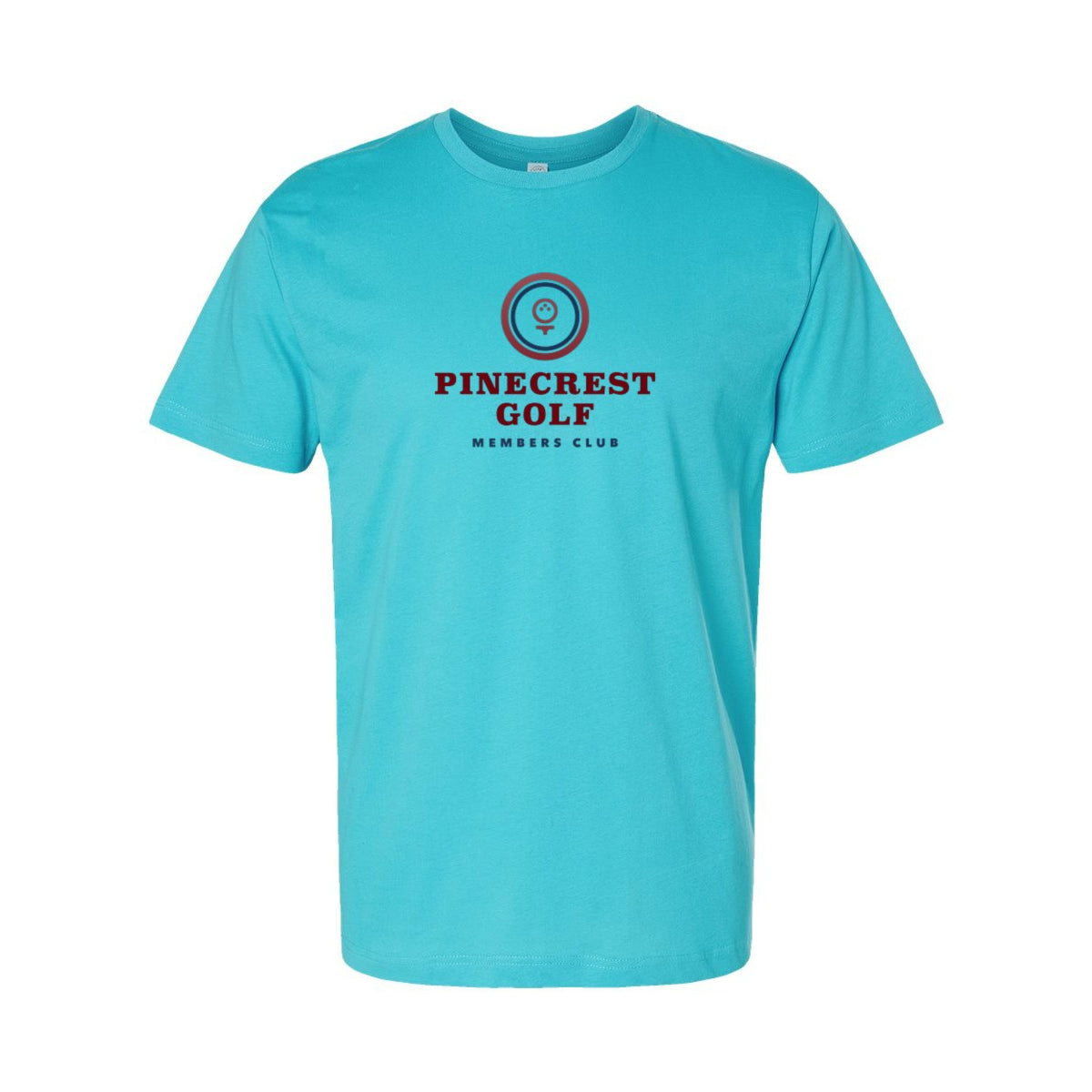 LAT Unisex Fine Jersey Tee Full Color - Caribbean - Front