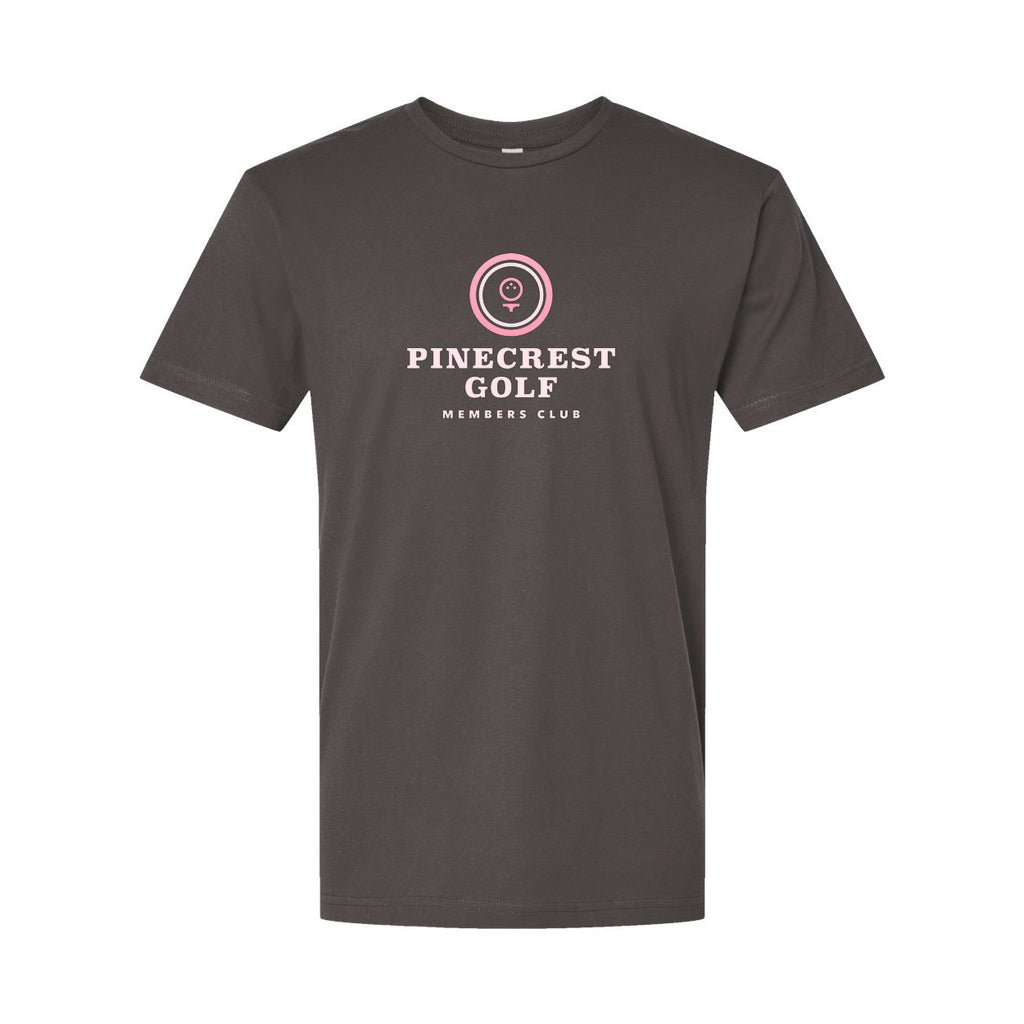 LAT Unisex Fine Jersey Tee Full Color - Charcoal - Front