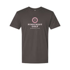 LAT Unisex Fine Jersey Tee Full Color - Charcoal - Front