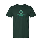 LAT Unisex Fine Jersey Tee Full Color - Forest - Front