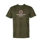LAT Unisex Fine Jersey Tee Full Color - Green Reptile - Front