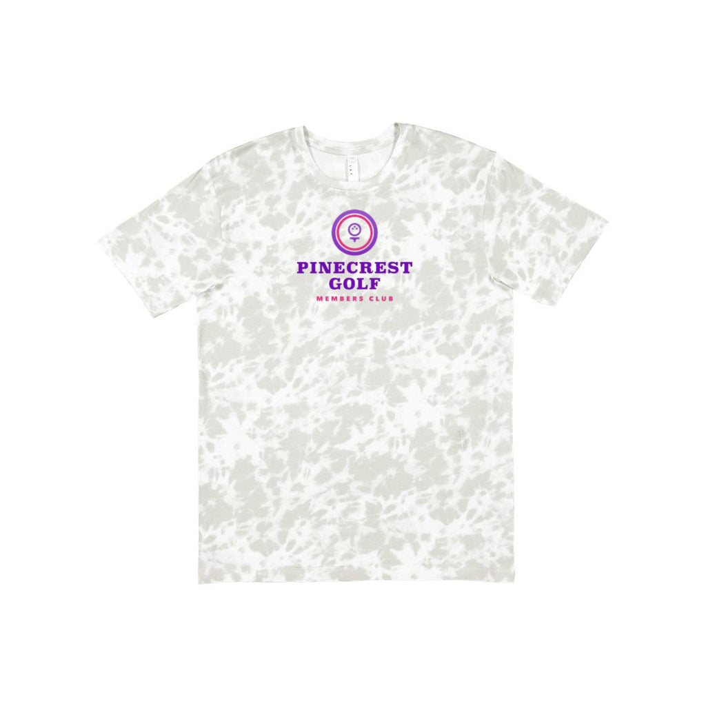 LAT Unisex Fine Jersey Tee Full Color - Haze Tie Dye - Front