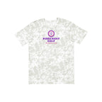 LAT Unisex Fine Jersey Tee Full Color - Haze Tie Dye - Front