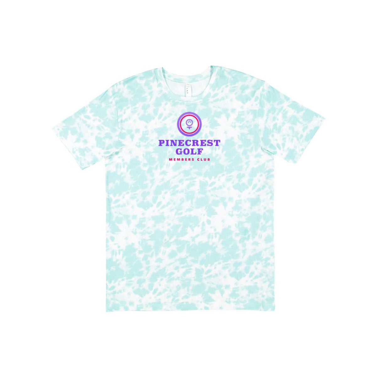 LAT Unisex Fine Jersey Tee Full Color - Island Tie Dye - Front