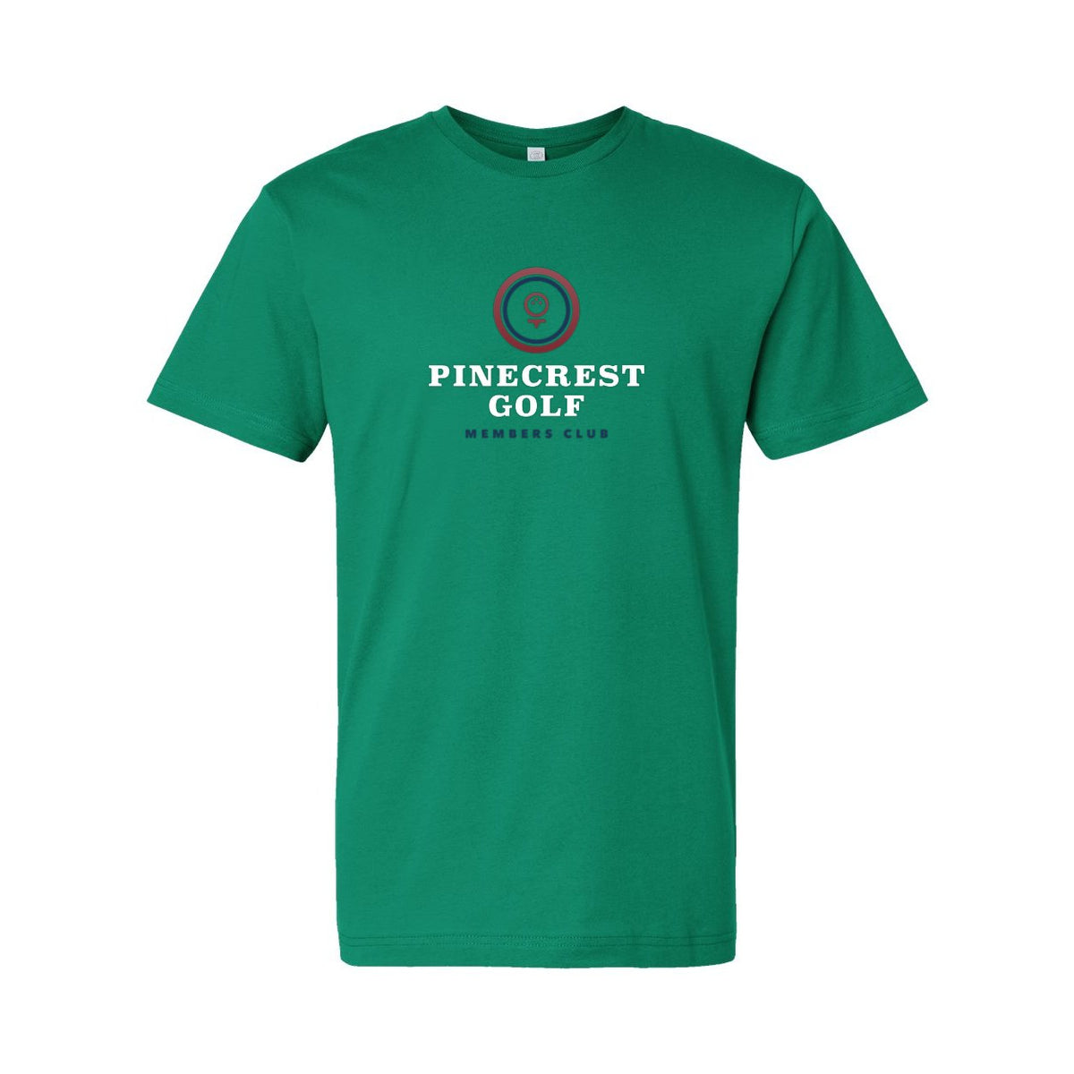 LAT Unisex Fine Jersey Tee Full Color - Kelly - Front