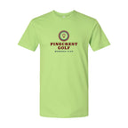 LAT Unisex Fine Jersey Tee Full Color - Key Lime - Front
