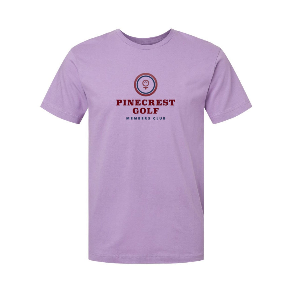 LAT Unisex Fine Jersey Tee Full Color - Lavender - Front