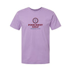 LAT Unisex Fine Jersey Tee Full Color - Lavender - Front