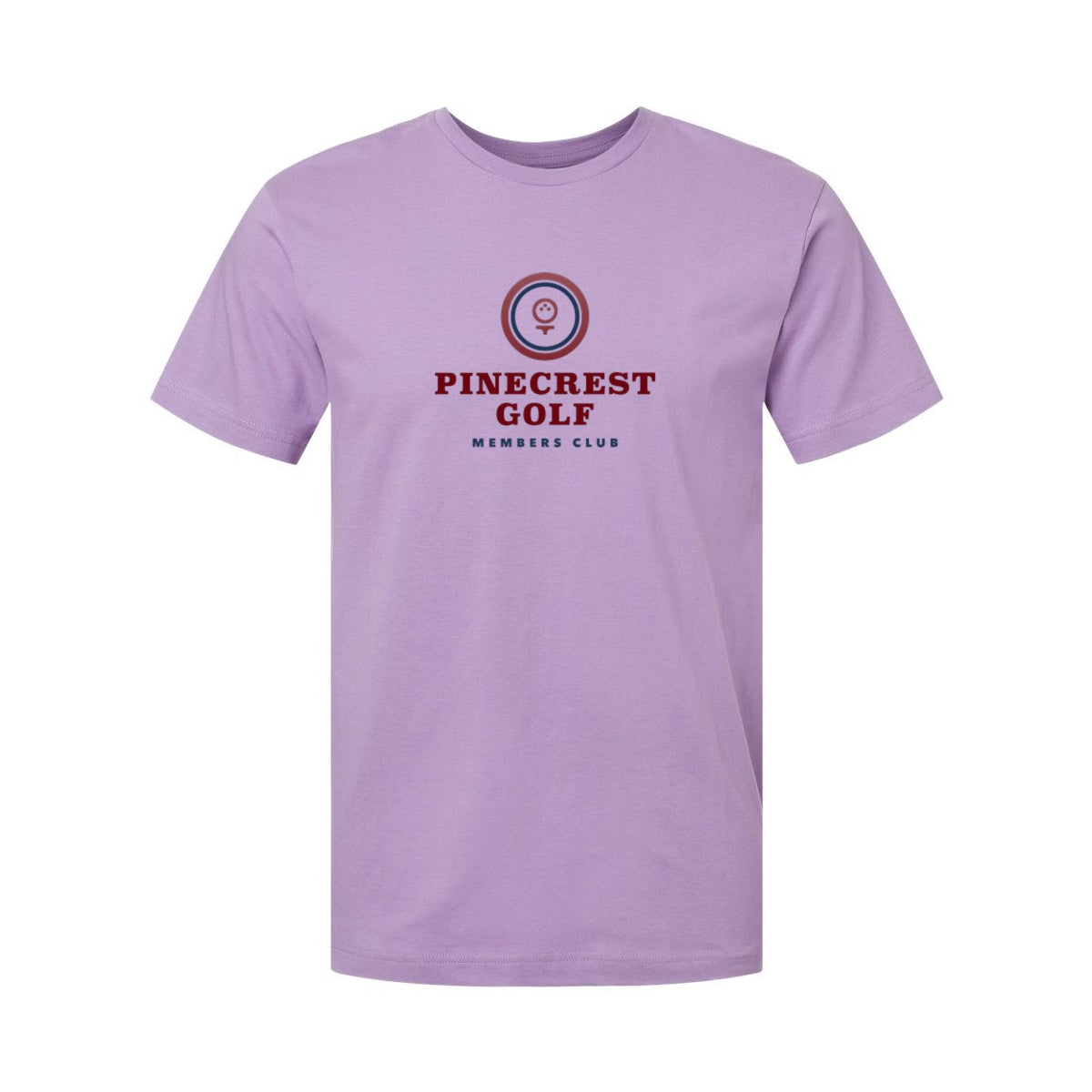 LAT Unisex Fine Jersey Tee Full Color - Lavender - Front
