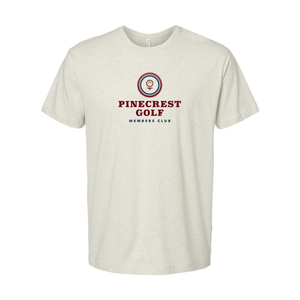 LAT Unisex Fine Jersey Tee Full Color - Natural Heather - Front