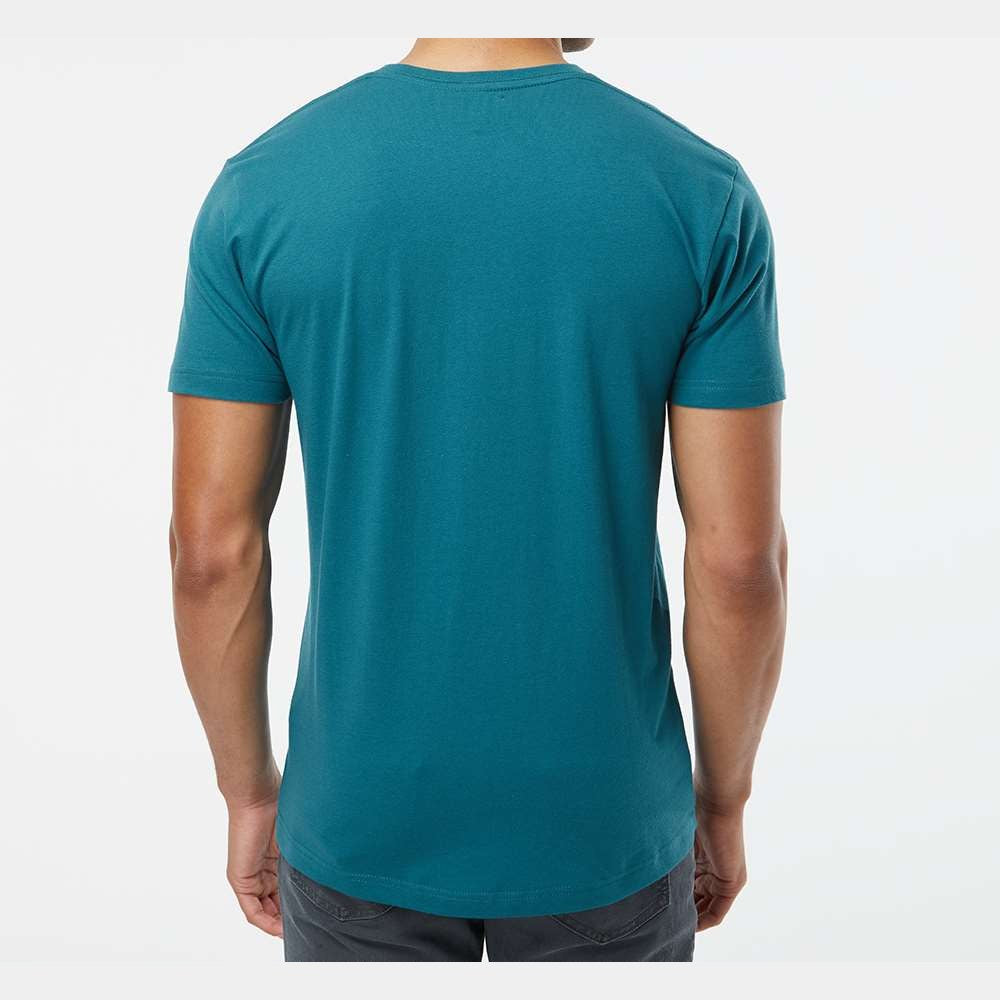 LAT Unisex Fine Jersey Tee Full Color - Oceanside - On Model Back