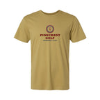 LAT Unisex Fine Jersey Tee Full Color - Olive Branch - Front