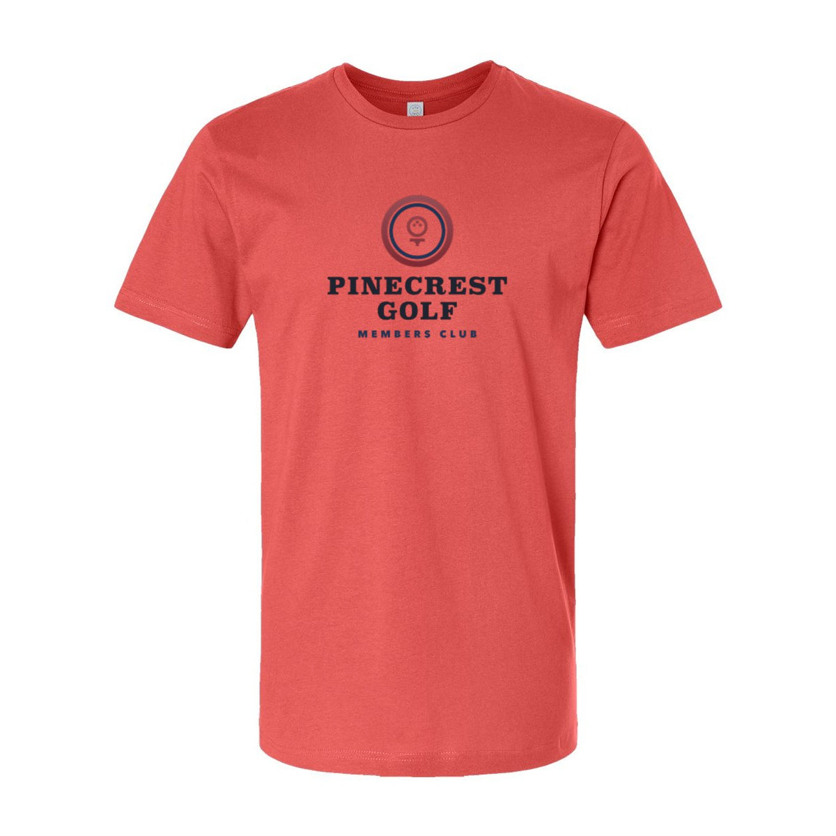 LAT Unisex Fine Jersey Tee Full Color - Passionfruit - Front