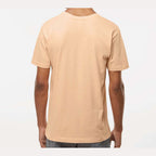 LAT Unisex Fine Jersey Tee Full Color - Peachy - On Model Back