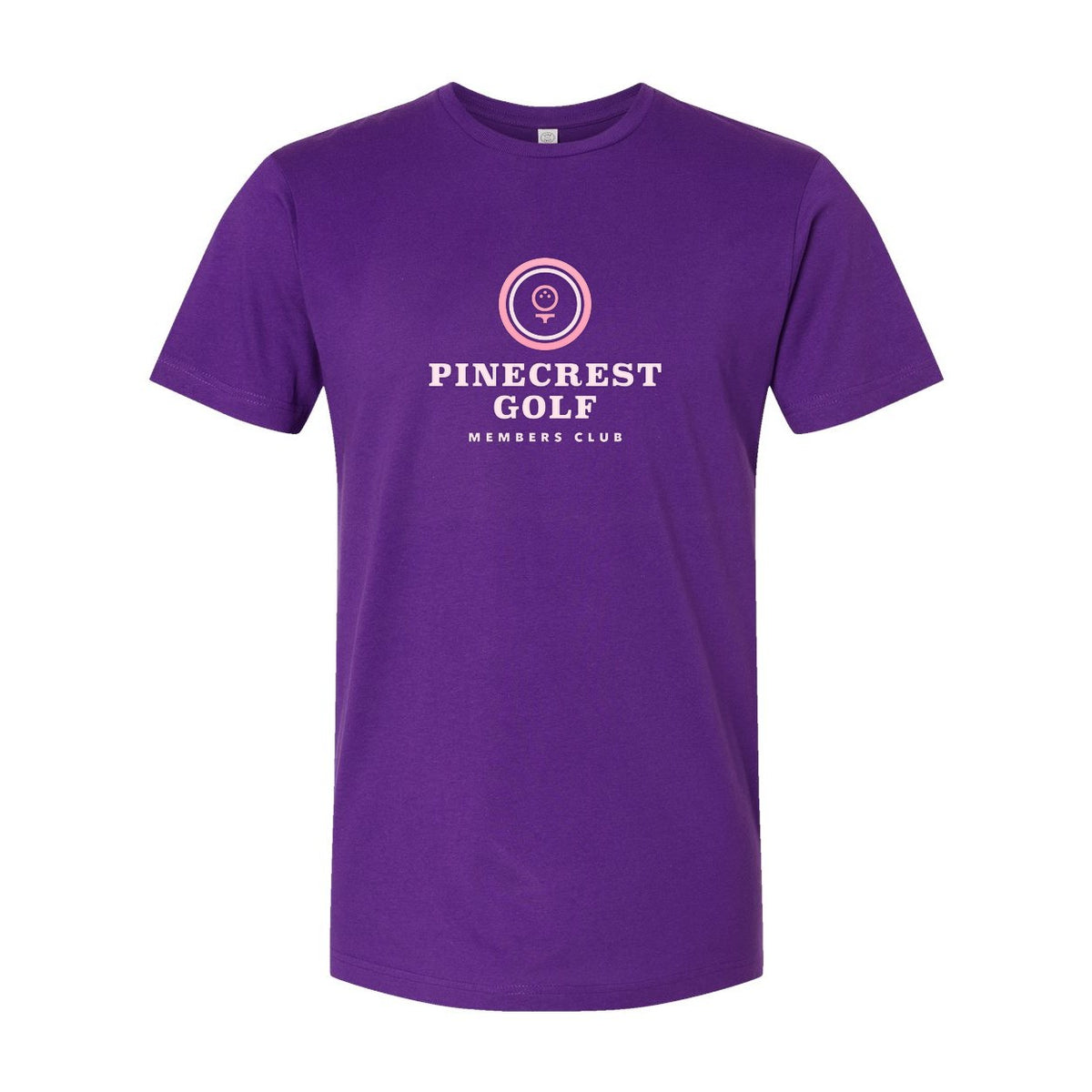 LAT Unisex Fine Jersey Tee Full Color - Pro Purple - Front