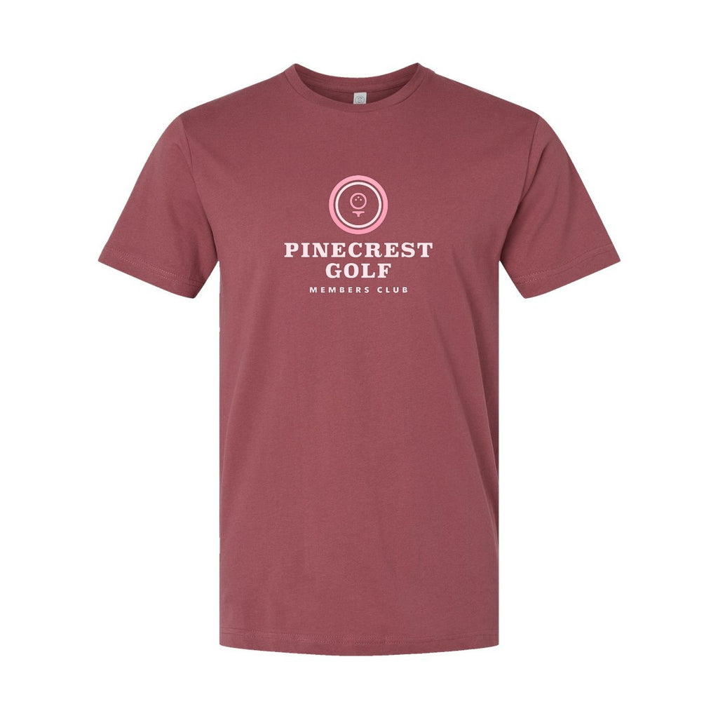 LAT Unisex Fine Jersey Tee Full Color - Rouge - Front