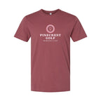 LAT Unisex Fine Jersey Tee Full Color - Rouge - Front