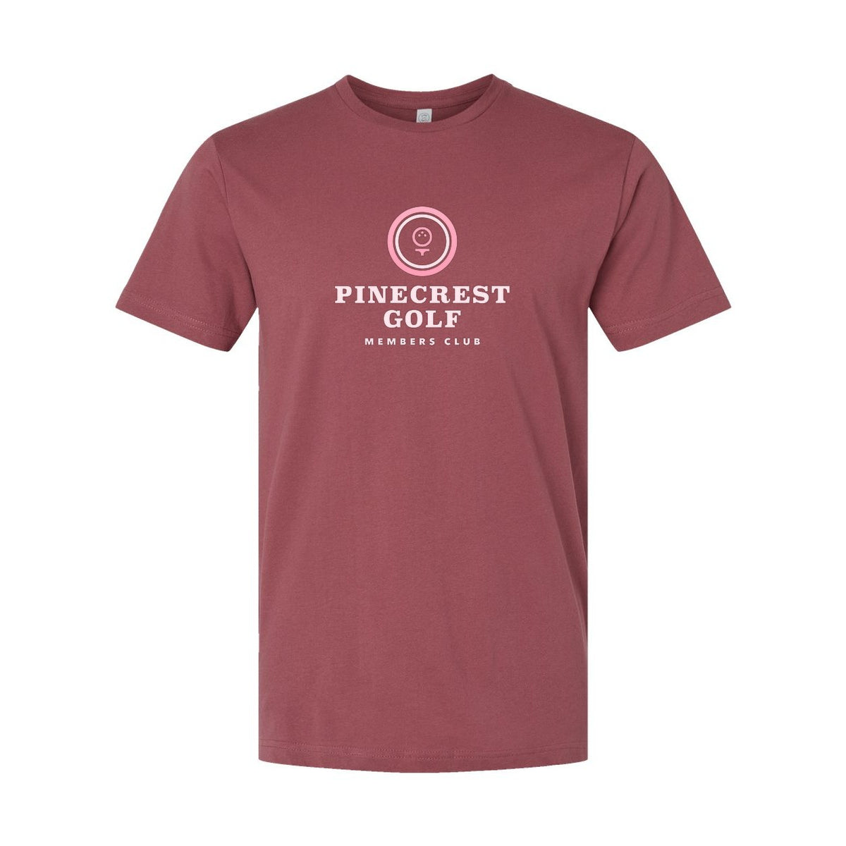 LAT Unisex Fine Jersey Tee Full Color - Rouge - Front