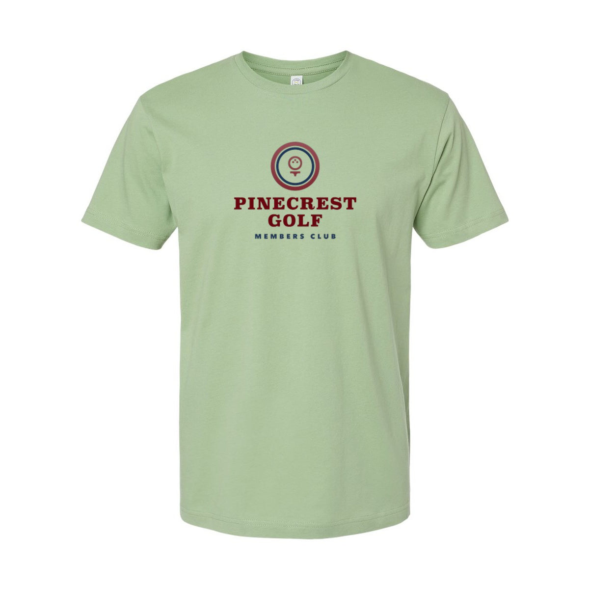 LAT Unisex Fine Jersey Tee Full Color - Sage - Front